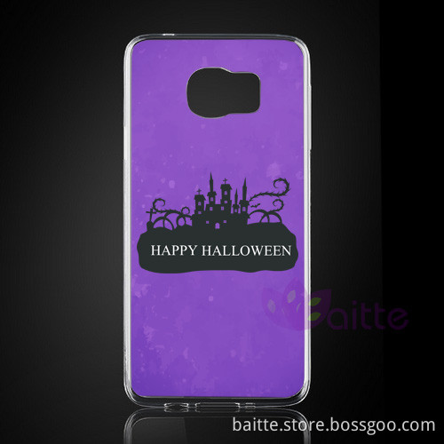 Mobile phone case with halloween decoration TPU case with halloween design